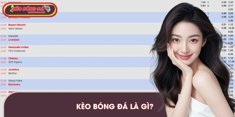 Kèo bóng đá chỉ các con số được nhà cái đưa ra